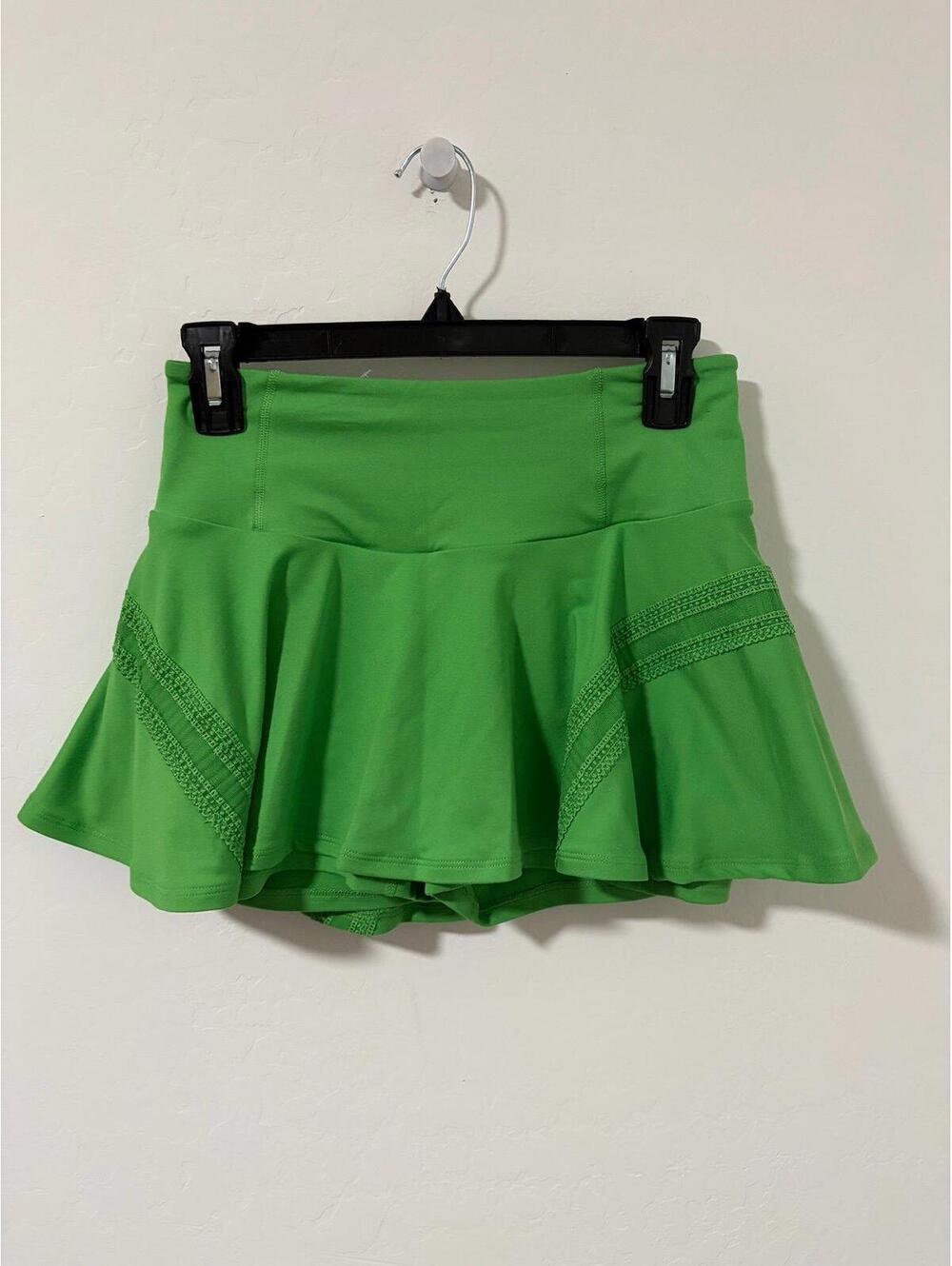 New Free People Pleat and Thank you green Skort - Womens size Small